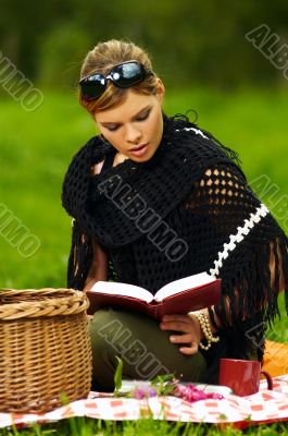 Woman on Picnic