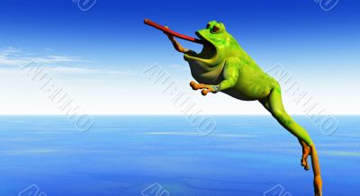 frog leaps