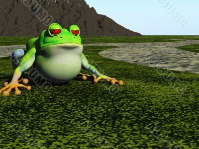 frog cartoon