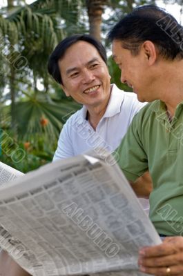 Smiling Friends Outside