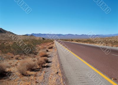Road in Desert