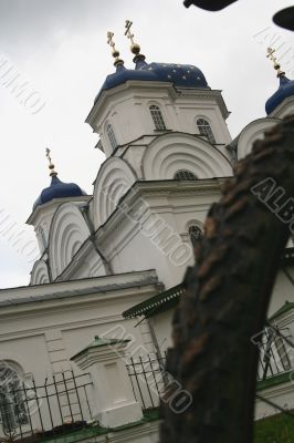 Russian church and bike