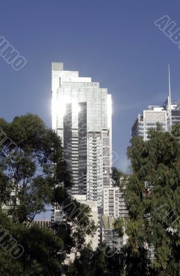 Urban Apartment Building