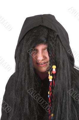 Dangerous looking little witch