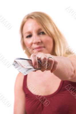 Holding out the money