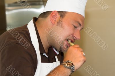 Having a bite