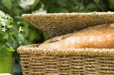 Bread in a basket