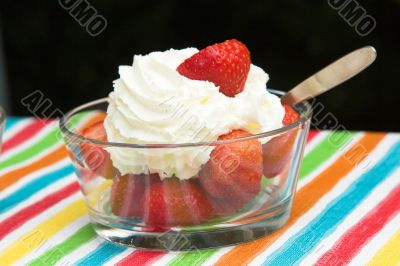 Strawberries and cream