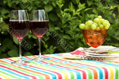 Table set for two