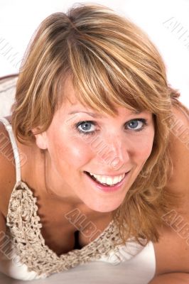 Pretty blond woman