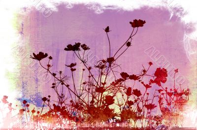floral style textures