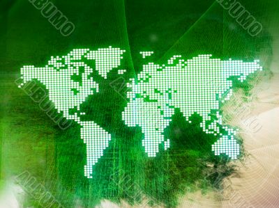 world map