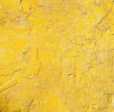grunge yellow wall