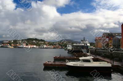 view of Kristiansund Norway