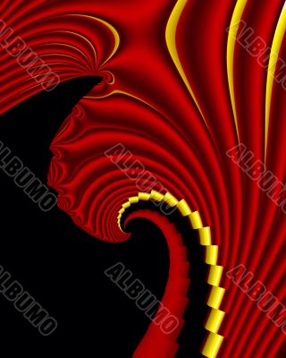 A fractal fan