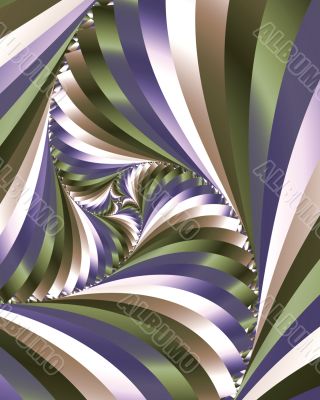 Swirling stripes