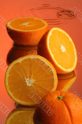 Wet orange 1