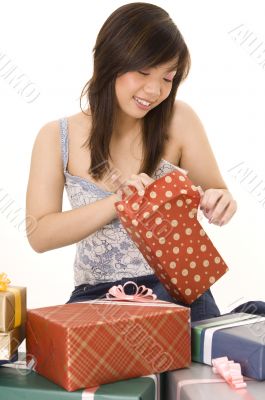 Opening a Gift