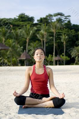 Woman Relaxing