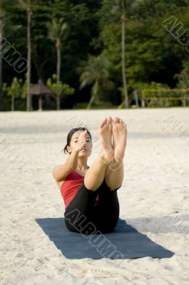 Exercise On Beach