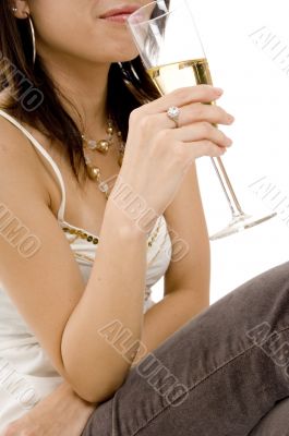 Diamond and Champagne
