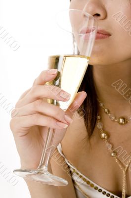 Drinking Champagne