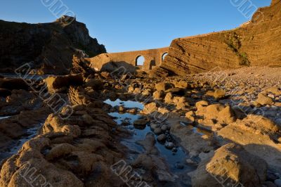Old chapel and bridge