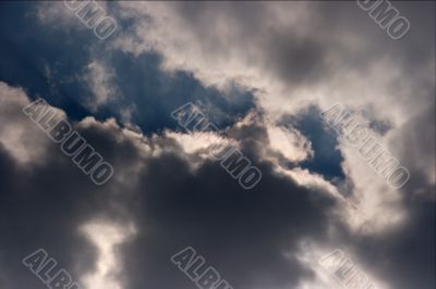 Stormy sky