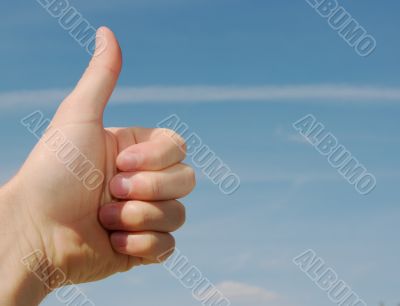 Thumbs up