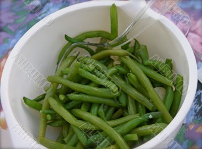 Organic Healthy Green Beens