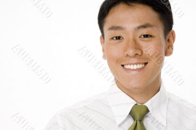 Smiling Young Businessman
