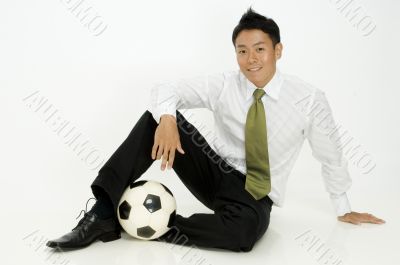 Sporty Businessman