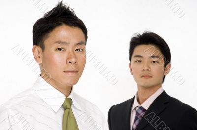 Two Young Businessmen