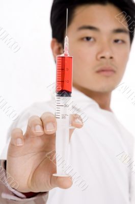 Red Syringe
