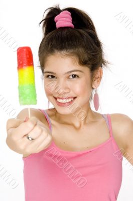 Girl and Lollipop