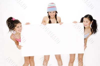 Girls and Sign