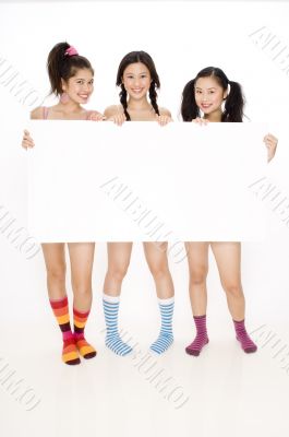 Girls and Sign