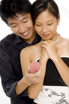 Man Gives Gift