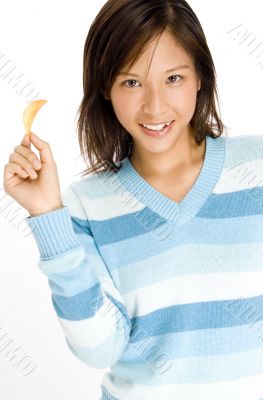 Asian teen