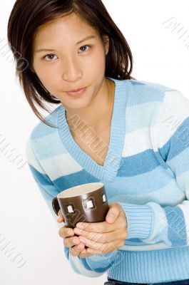 Woman and Mug