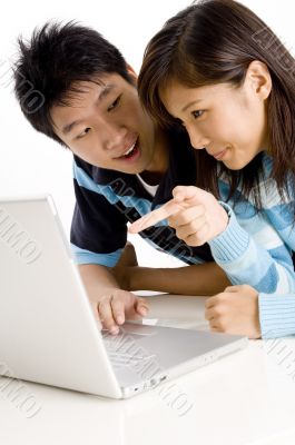 Pointing At Screen
