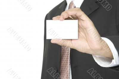 Blank Business Card