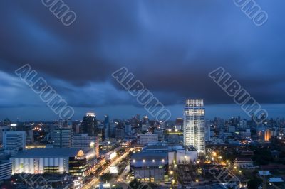 Bangkok At Dusk
