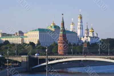 View on Moscow Kremlin