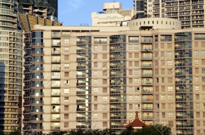 Urban Apartment Building