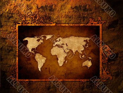 world map