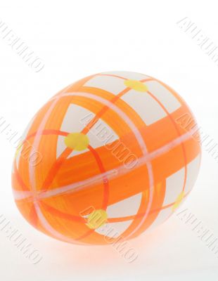 easter egg on white