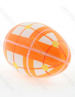 easter egg on white