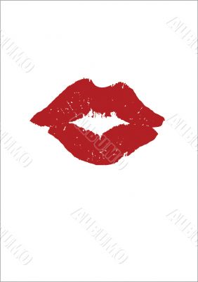 red lips