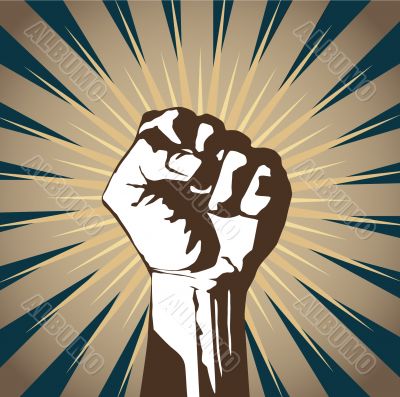 clenched fist